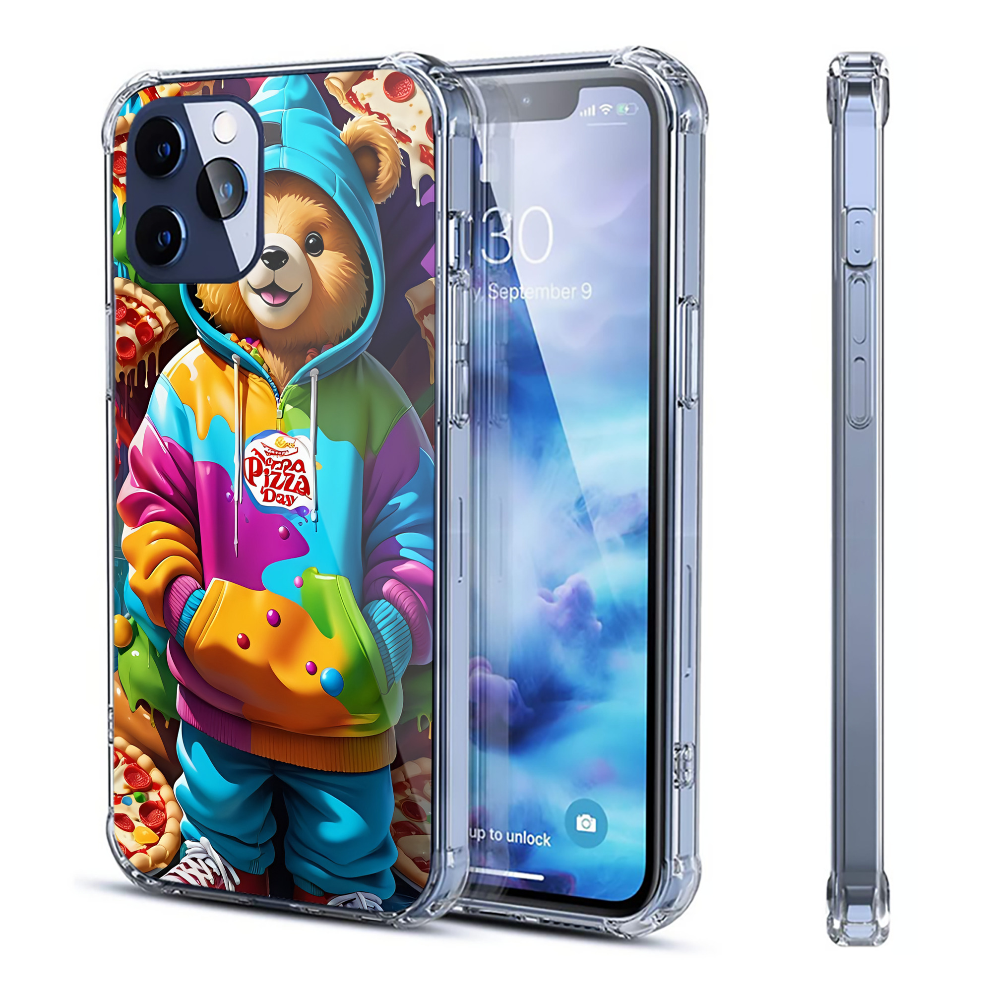 ミッキーマウス Mickey Mouse 【iPhone 12シリーズ対応】透明スマホケース（クリアソフトケース）